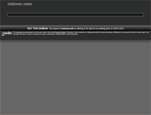 Tablet Screenshot of colover.com